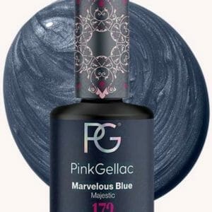 Pink Gellac | Marvelous Blue - Gellak - Vegan - Rood - Parel Finish - 15 ml