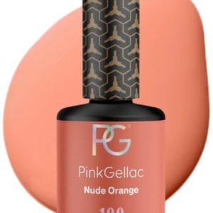 Pink Gellac Oranje Gellak Nagellak 15ml - Gel Lak - Gelnagellak - Gelnagels producten - Gel Nails - Gelnagel - 106 Nude Orange