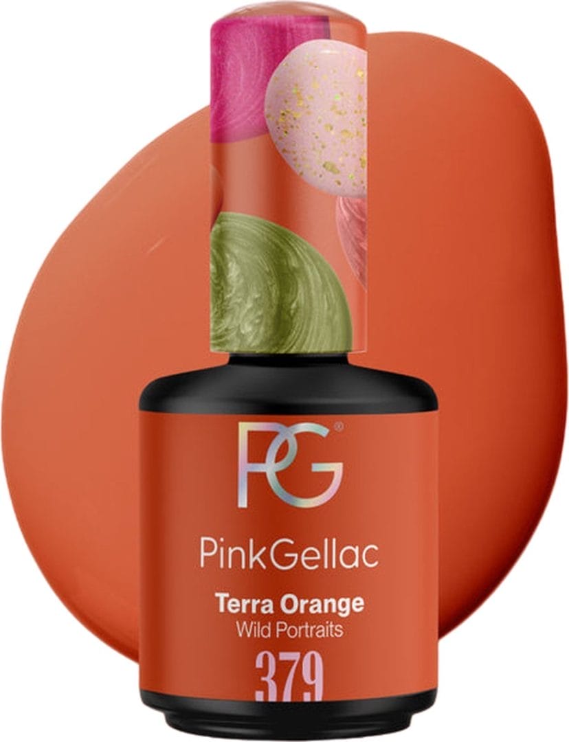 Pink gellac oranje gellak nagellak - gelnagellak - gelnagels producten - gel nails - 379 terra orange Pink gellac oranje gellak nagellak - gelnagellak - gelnagels producten - gel nails - 379 terra orange