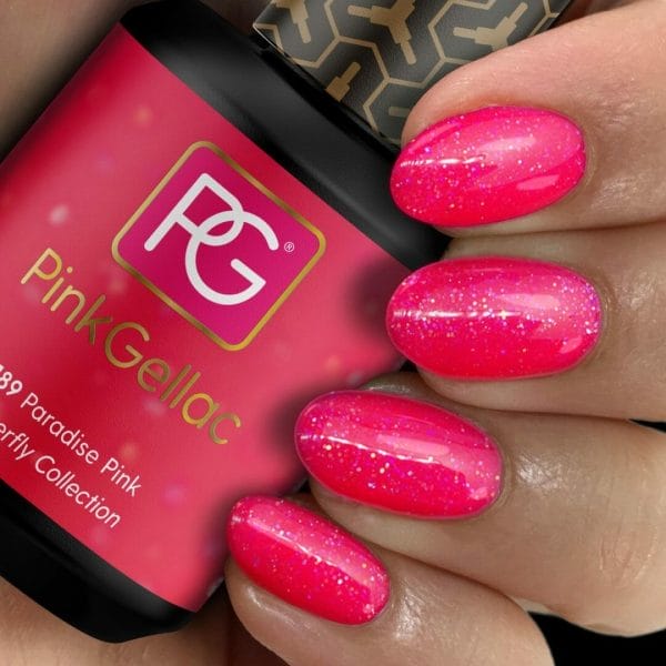 Pink Gellac - Paradise Pink - Gellak - Vegan - Roze - Glanzend - 15ml