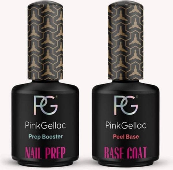 Pink gellac peel base & prep booster gellak 15ml - gelnagellak - gel nagellak