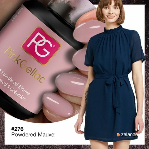 Pink Gellac - Powdered Mauve - Gellak - Vegan - Paars - Glanzend - 15ml