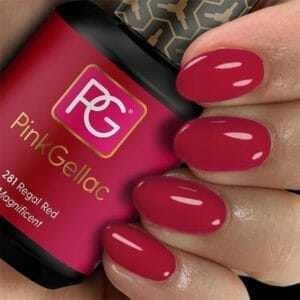 Pink Gellac - Regal Red - Gellak - Vegan - Rood - Glanzend - 15ml