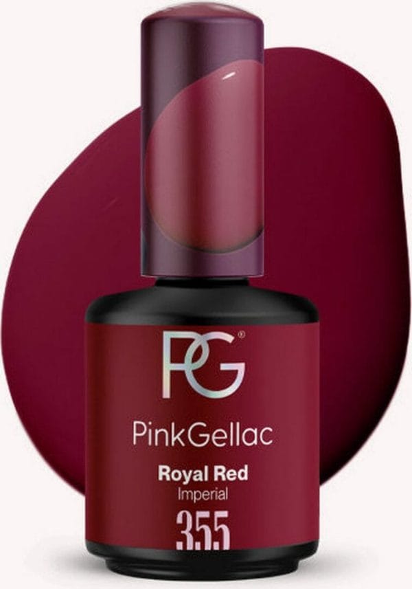 Pink Gellac | Royal Red - Gellak - Vegan - Rood - Creamy Finish - 15 ml