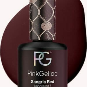 Pink Gellac | Sangria Red - Gellak - Vegan - Donkerrood - Creamy Finish - 15 ml