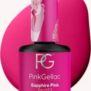 Pink Gellac - Sapphire Pink - Gellak - Vegan - Roze - Glanzend - 15ml