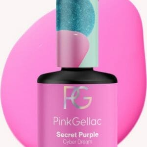 Pink Gellac - Secret Purple - Gellak - Vegan - Paars - Glanzend - 15ml