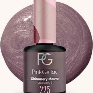 Pink Gellac | Shimmery Mauve - Gellak - Vegan - Paars - Shimmer Finish - 15 ml