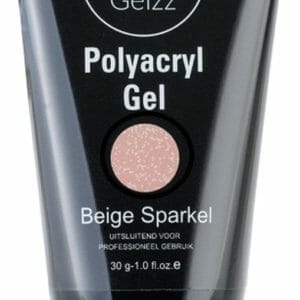 PolyGel Gelzz Beige Sparkel (30 gram)