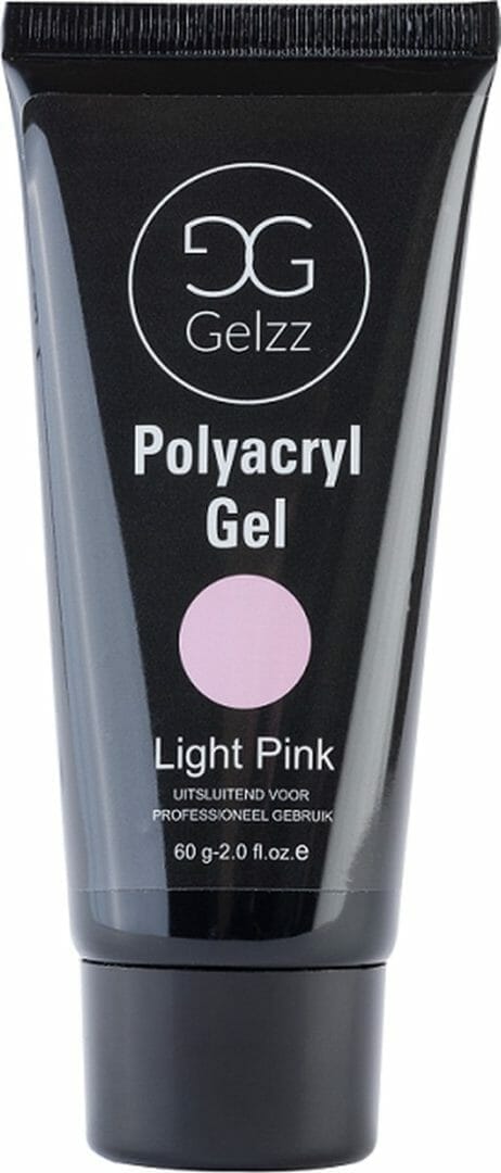 PolyGel Gelzz Light Pink (Polyacryl) 60 gram