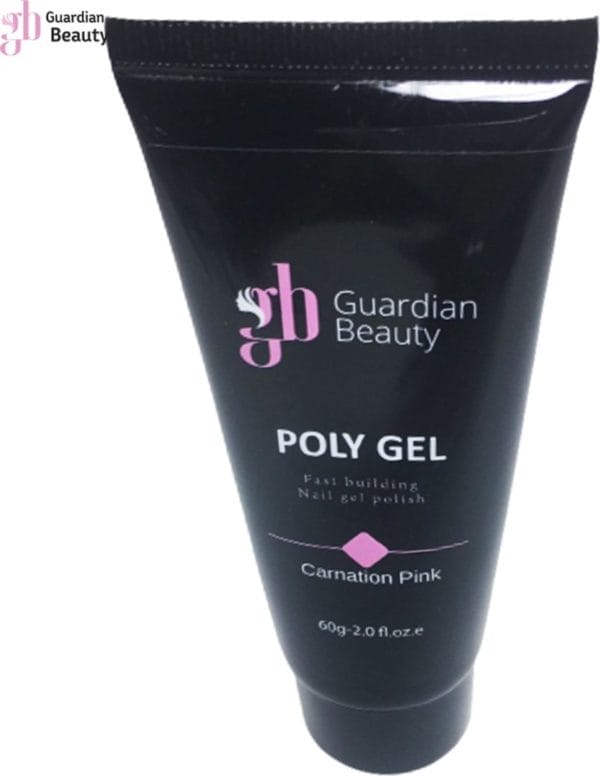 Polygel - polyacryl gel - carnation pink - 60gr - gel nagellak - fantastische glans en kleurdiepte - uv en led-uithardbaar - kunstnagels en natuurlijke nagels