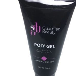 Polygel - Polyacryl Gel -Cream Color #10 - 60gr - Gel nagellak - Fantastische glans en kleurdiepte - UV en LED-uithardbaar - Kunstnagels en natuurlijke nagels