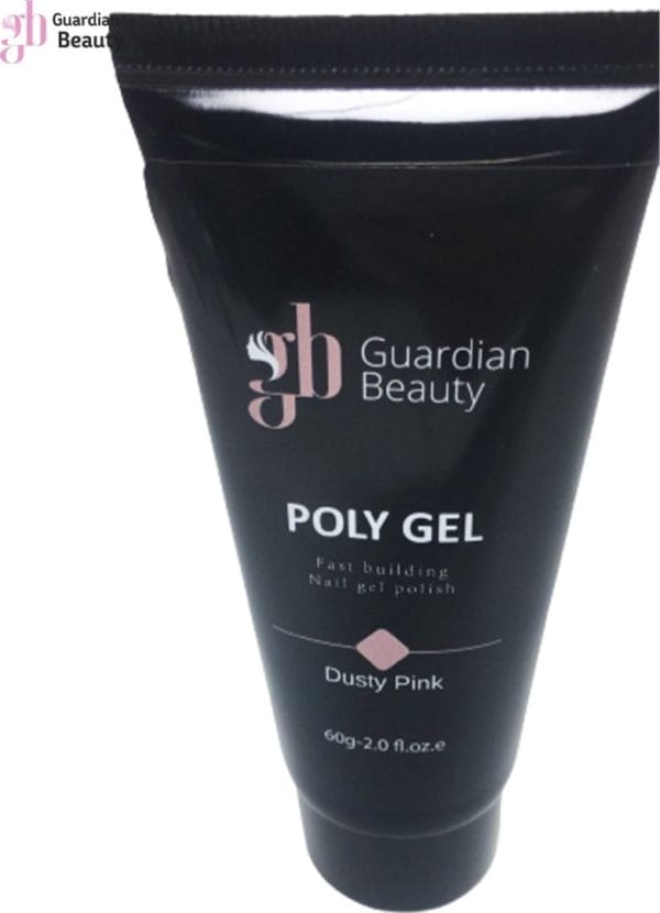 Polygel - polyacryl gel - dusty pink - 60gr - gel nagellak - fantastische glans en kleurdiepte - uv en led-uithardbaar - kunstnagels en natuurlijke nagels