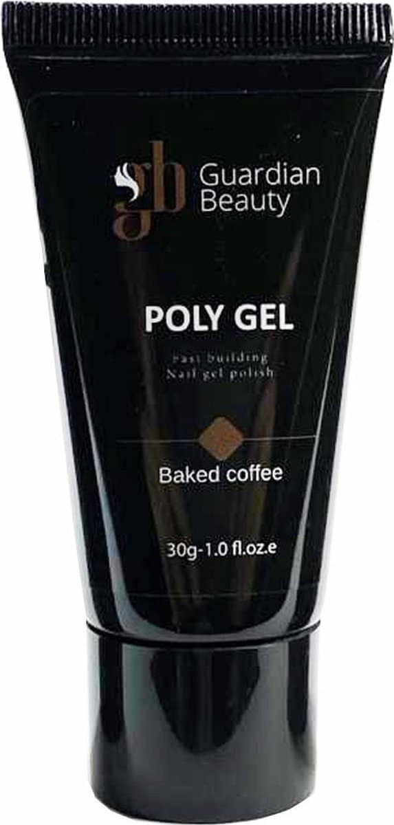 Polygel - Polyacryl Gel - Kleur Baked Coffee - 30gr - Gel nagellak - Fantastische glans en kleurdiepte - UV en LED-uithardbaar - Kunstnagels en natuurlijke nagels