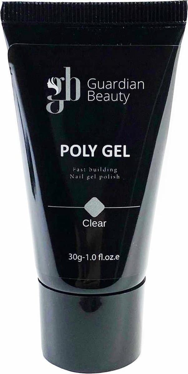 Polygel - Polyacryl Gel - Kleur Clear - 30gr - Gel nagellak - Fantastische glans en kleurdiepte - UV en LED-uithardbaar - Kunstnagels en natuurlijke nagels