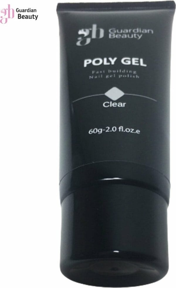 Polygel - Polyacryl Gel - Kleur Clear - 60gr - Gel nagellak - Fantastische glans en kleurdiepte - UV en LED-uithardbaar - Kunstnagels en natuurlijke nagels
