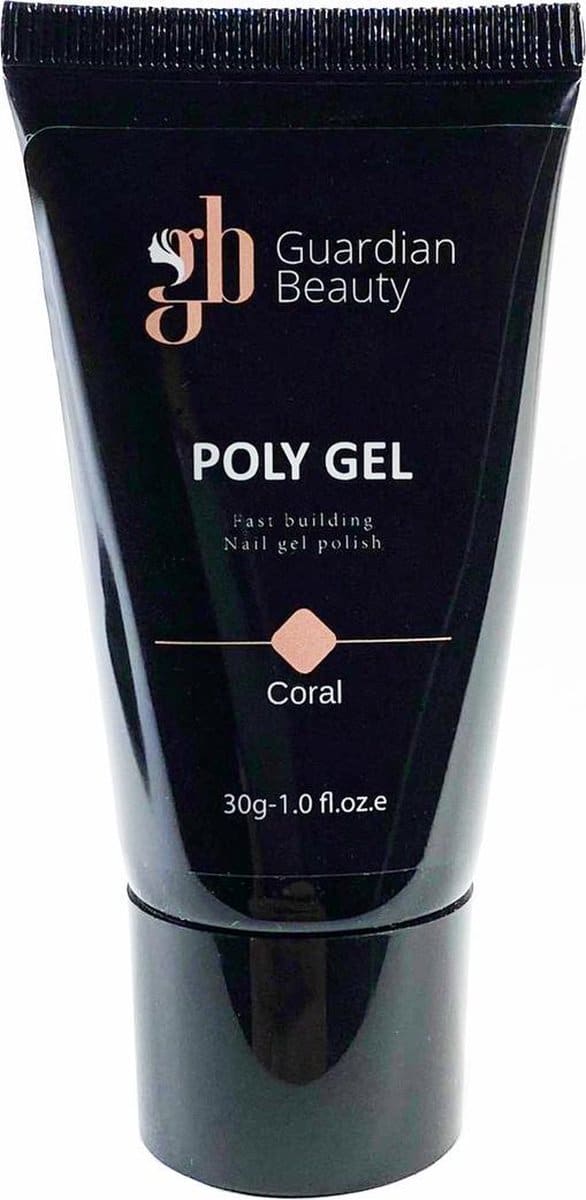 Polygel - Polyacryl Gel - Kleur Coral - 30gr - Gel nagellak - Fantastische glans en kleurdiepte - UV en LED-uithardbaar - Kunstnagels en natuurlijke nagels