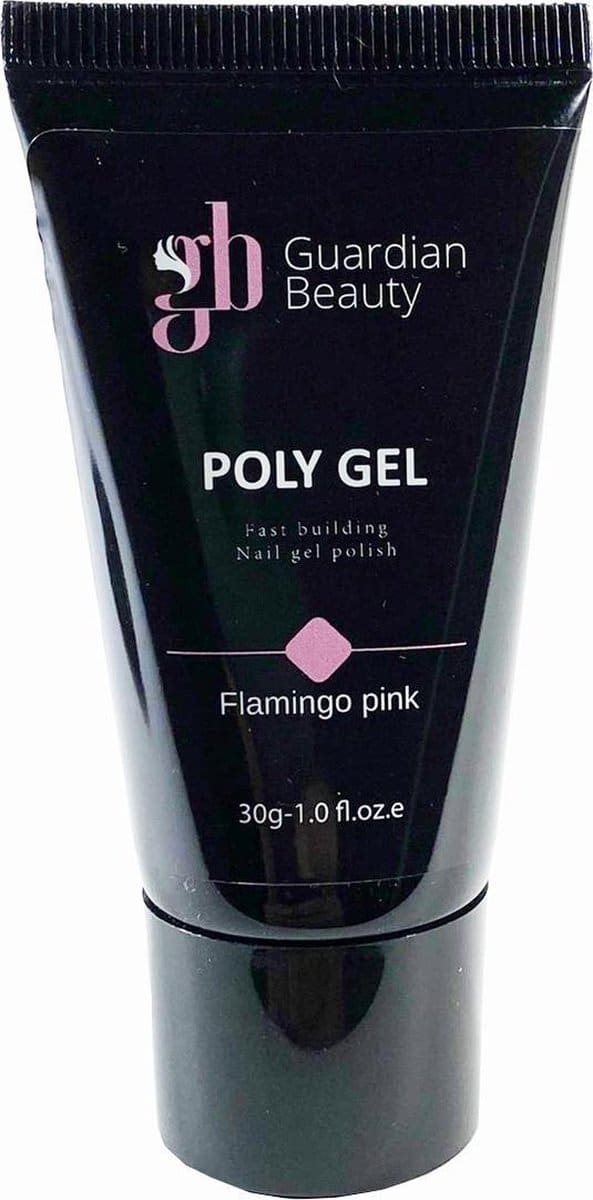 Polygel - Polyacryl Gel - Kleur Flamingo Pink - 30gr - Gel nagellak - Fantastische glans en kleurdiepte - UV en LED-uithardbaar - Kunstnagels en natuurlijke nagels