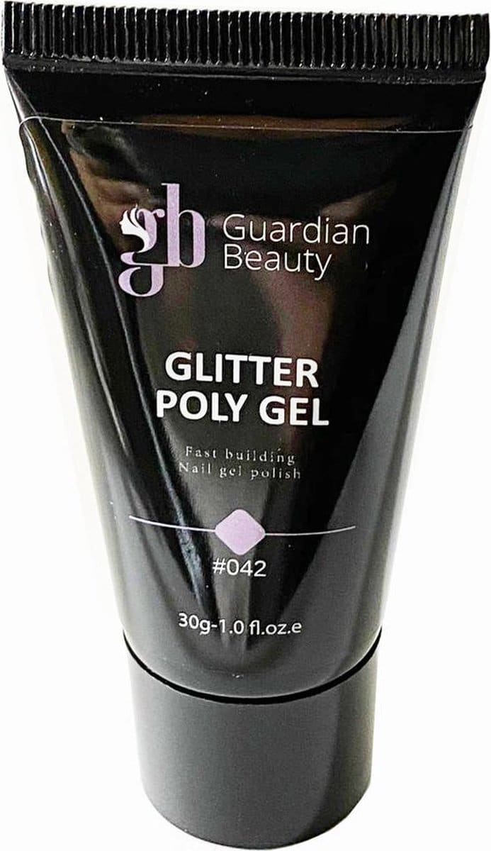 Polygel - Polyacryl Gel - Kleur Glitter Roze - 30gr - Gel nagellak - Fantastische glans en kleurdiepte - UV en LED-uithardbaar - Kunstnagels en natuurlijke nagels