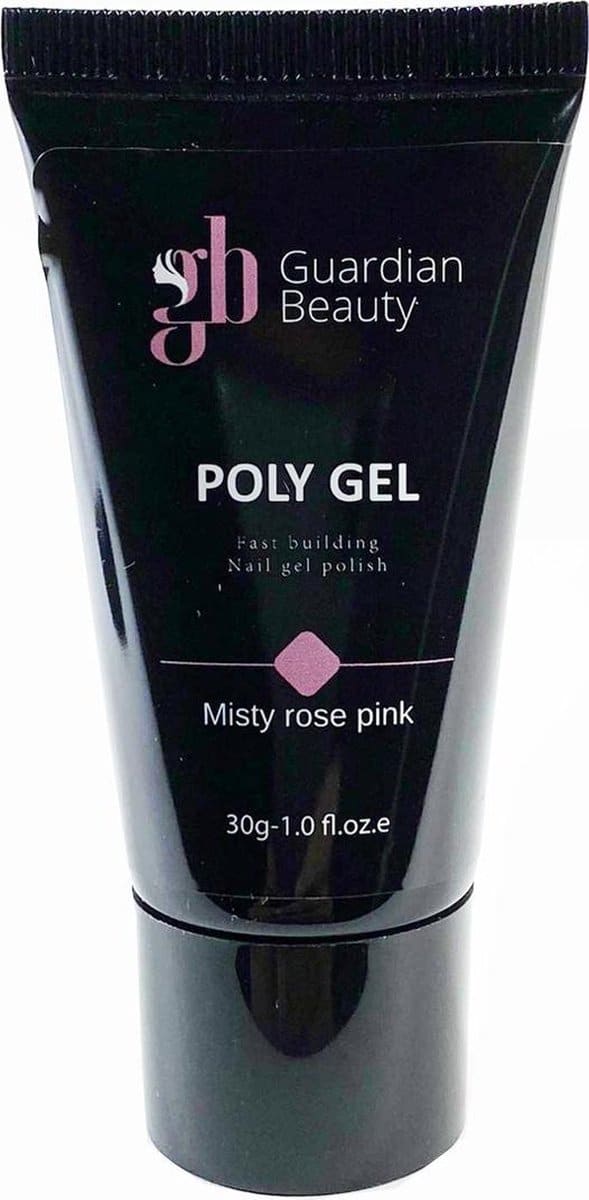 Polygel - Polyacryl Gel - Kleur Misty Rose Pink - 30gr - Gel nagellak - Fantastische glans en kleurdiepte - UV en LED-uithardbaar - Kunstnagels en natuurlijke nagels