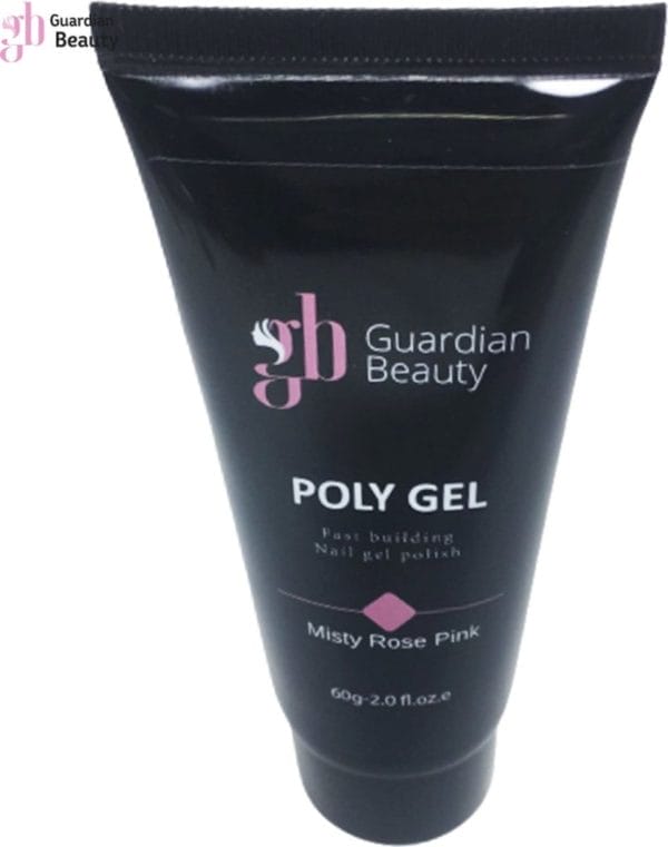 Polygel - polyacryl gel - misty rose pink - 60gr - gel nagellak - fantastische glans en kleurdiepte - uv en led-uithardbaar - kunstnagels en natuurlijke nagels