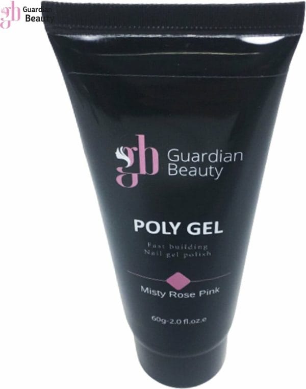 Polygel - Polyacryl Gel - Misty Rose Pink - 60gr - Gel nagellak - Fantastische glans en kleurdiepte - UV en LED-uithardbaar - Kunstnagels en natuurlijke nagels
