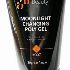 Polygel - Polyacryl Gel - Moonlight Changing| Kleur Oranje - 30gr - Gel nagellak - Fantastische glans en kleurdiepte - UV en LED-uithardbaar - Kunstnagels en natuurlijke nagels