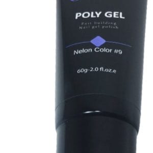 Polygel - Polyacryl Gel - Nelon Color #9 - 60gr - Gel nagellak - Fantastische glans en kleurdiepte - UV en LED-uithardbaar - Kunstnagels en natuurlijke nagels