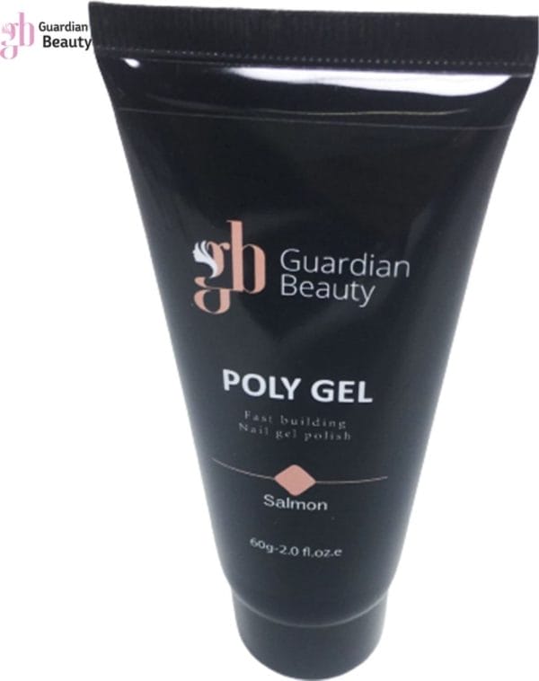Polygel - polyacryl gel - salmon - 60gr - gel nagellak - fantastische glans en kleurdiepte - uv en led-uithardbaar - kunstnagels en natuurlijke nagels