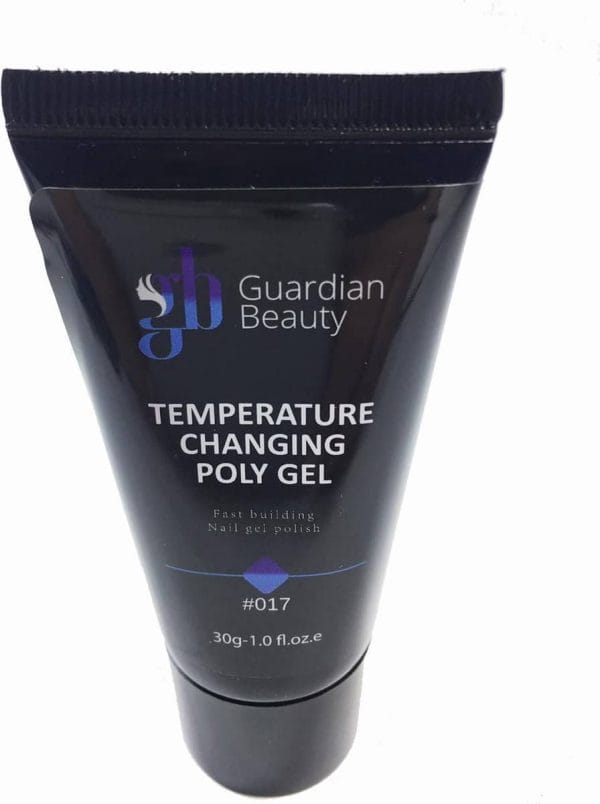 Polygel - Polyacryl Gel - Temperature Changing - Kleur Paars - 30gr - Gel nagellak - Fantastische glans en kleurdiepte - UV en LED-uithardbaar - Kunstnagels en natuurlijke nagels