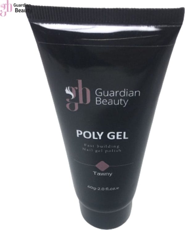 Polygel - polyacryl gel - twany - 60gr - gel nagellak - fantastische glans en kleurdiepte - uv en led-uithardbaar - kunstnagels en natuurlijke nagels