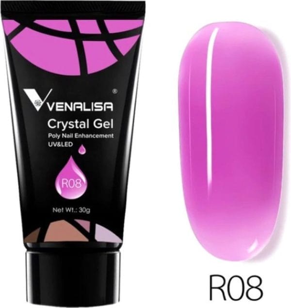 Polygel r08 - polygel kleuren - polygel nagels - polygel producten - polygel clear - poly gel - polygel nude - nagelstyliste - nagelverzorging