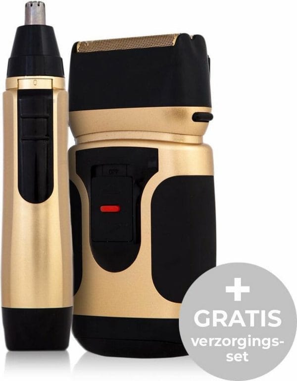 Power Touch Gold Edition - Draadloos Scheerapparaat - Inclusief Trimmer