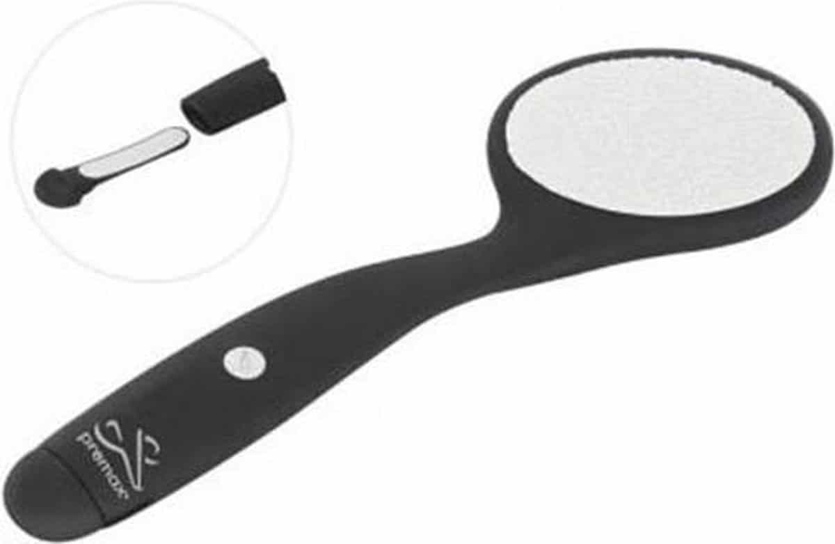 Premax keramische voetvijl - duo - fijne & grove kant + nagelvijl - ergonomische steel - zwart - 22 cm. Premax keramische voetvijl - duo - fijne & grove kant + nagelvijl - ergonomische steel - zwart - 22 cm.