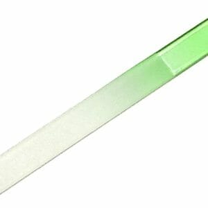 Premax manicure glasvijl Transparant Groen 14 cm.