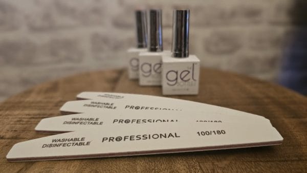 Professional nagelvijl korea - wasbare nagelvijl 100/180 - professionele nagelverzorging