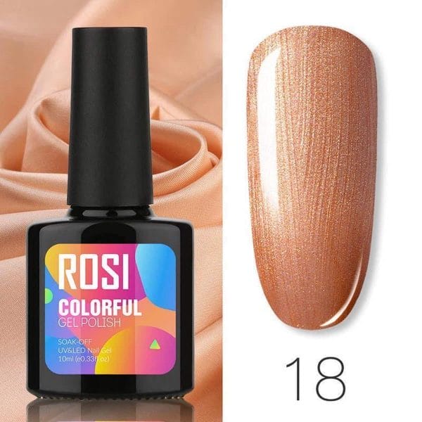 ROSI Gelpolish - Gel nagellak - Gellak - UV & LED - Goud 018 Shiny Gold