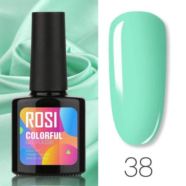 Rosi gelpolish - gel nagellak - gellak - uv & led - groen 038 light green