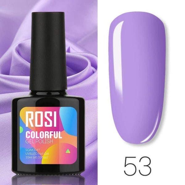 ROSI Gelpolish - Gel nagellak - Gellak - UV & LED - Paars 053 Fairy Violet