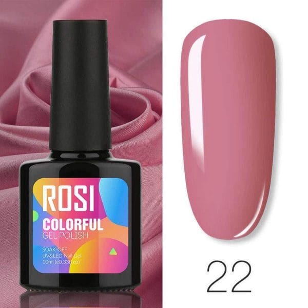 ROSI Gelpolish - Gel nagellak - Gellak - UV & LED - Roze 022 Punch Pink