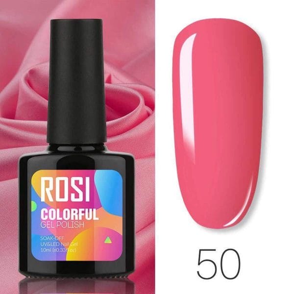 ROSI Gelpolish - Gel nagellak - Gellak - UV & LED - Roze 050 Paradise Pink