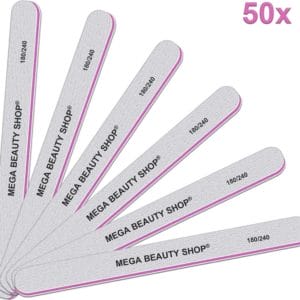 Rechte vijlen zebra 180/240 50st.