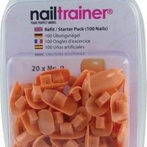 Refill Tips voor de Nailtrainer - Nail practice hand-Oefenhand - ORIGINEEL - Essential Nails