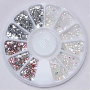 Rhine stone Goede Kwaliteit - Nail Art Diverse Kleuren - Strass nagel steentjes - Rhinestone - Nagel diamantjes - Nail art - 3D nail art - nagel diamantjes- Bruidsnagels