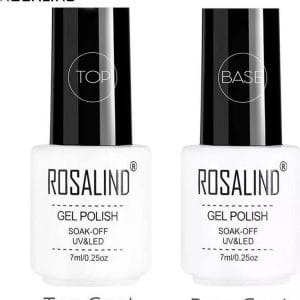 Rosalind - Base & Top & coat nagellak set - Gel nagellak - UV gellak set - Topcoat - Basecoat