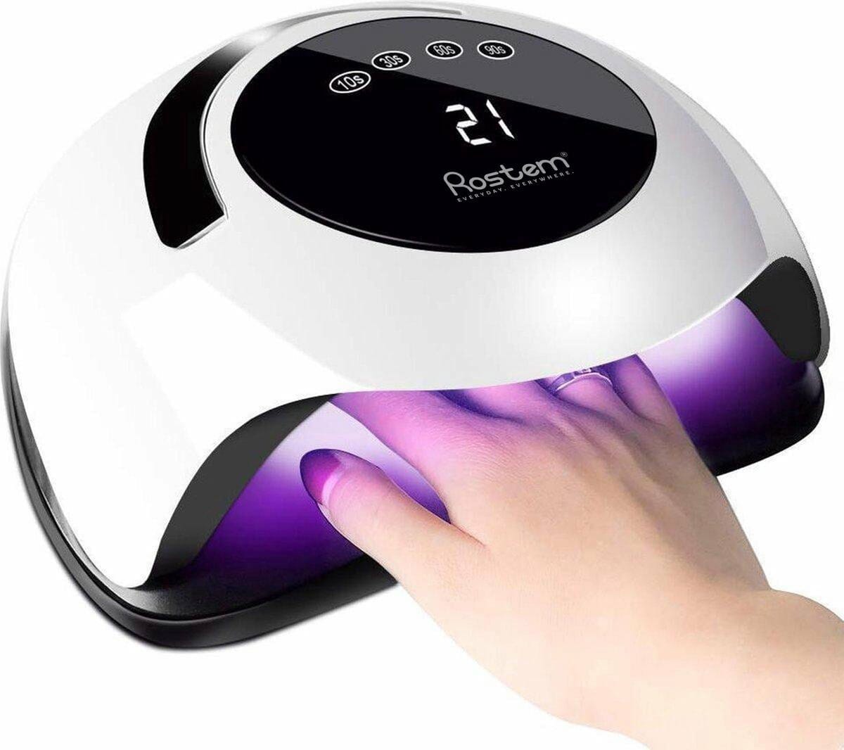 Rostem 120 Watt UV LED Nageldroger Nagellamp Perfect Uitgeharde Nagel Gellak LED Lamp