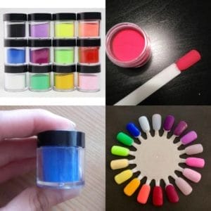 Royala | 12-Delige Acryl Poeder set | Acryl nagels | Starter set voor Nail Art| 12 kleuren | Nail Art