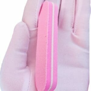 Roze nagel vijl blok kunstnagels vijlen nagels vijl - 9cm -