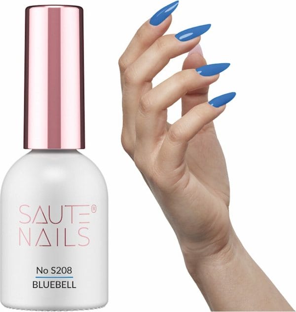 SAUTE Nails Blauw UV/LED Gellak 8ml. - S208 Bluebell