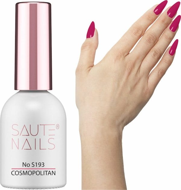 SAUTE Nails Neon Roze UV/LED Gellak 8ml. - S193 Cosmopolitan